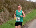 Ros Knopp out channelling her aggression.